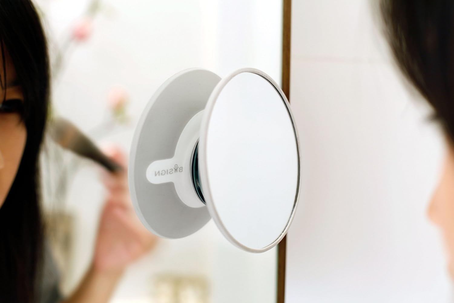 Bosign Suction Cup Mirror 5x Magnification White