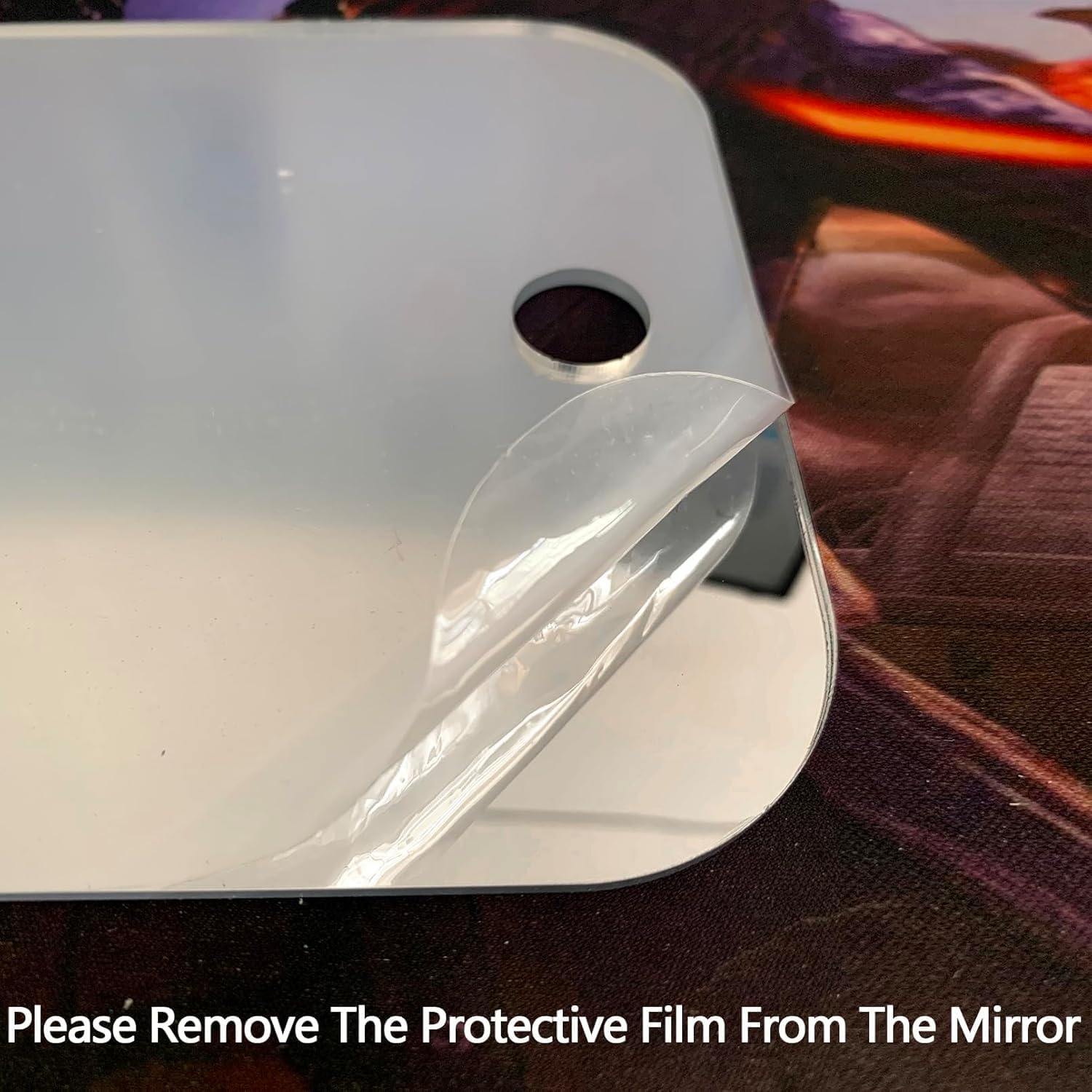 NKJVE Shatterproof Fogless Mirror for Shaving and Makeup