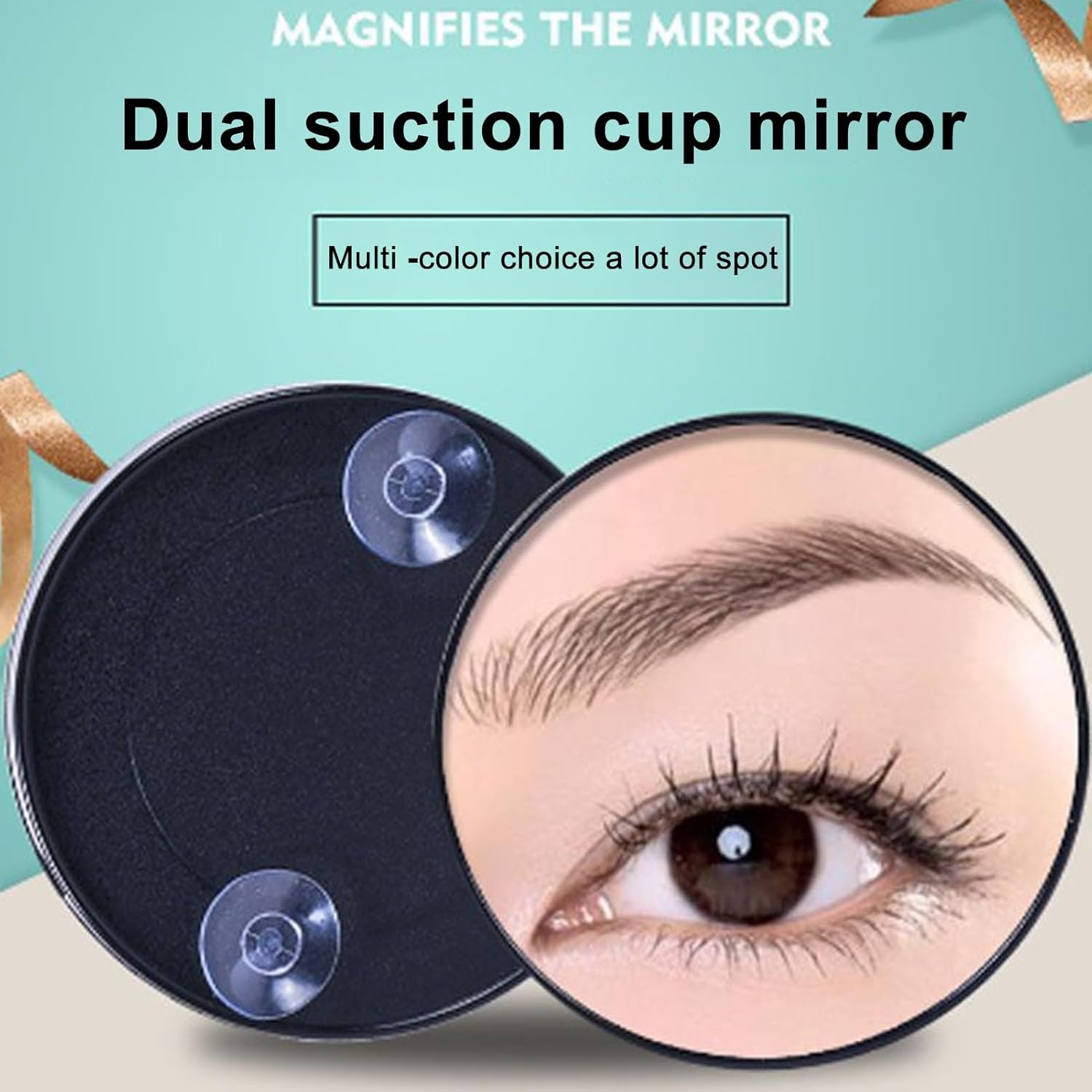 Smalibal Makeup Mirror with Tweezers and 30X Magnification