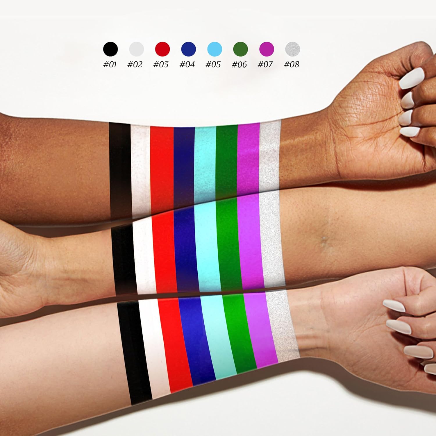 Maki Yika Black Face Body Paint Stick for Sports Halloween Cosplay