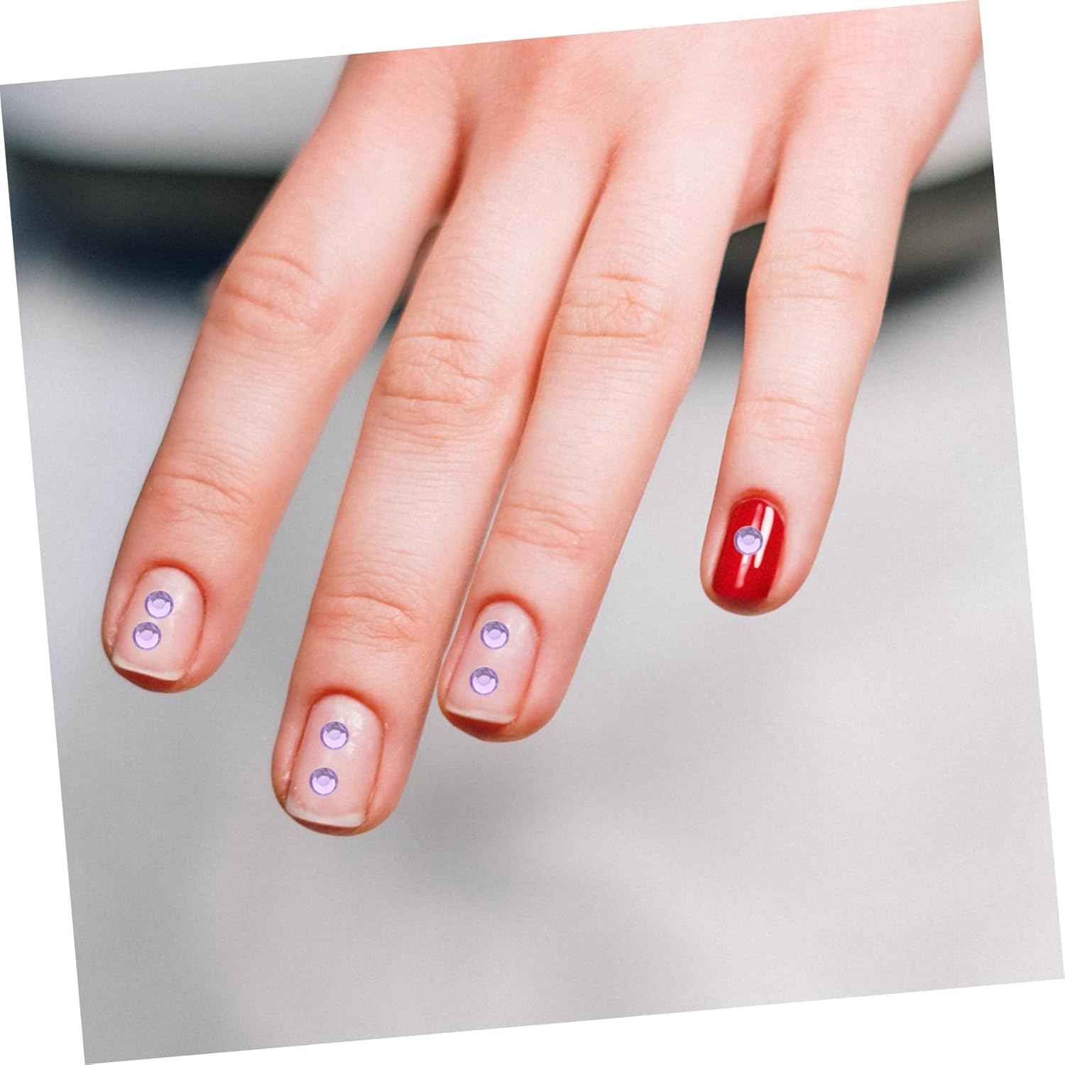 Didiseaon 3 Sets Self Adhesive Face Rhinestones