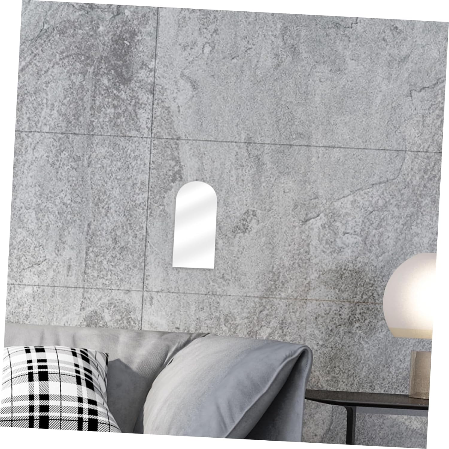 HAWILLOSCH Irregular Acrylic Makeup Mirror