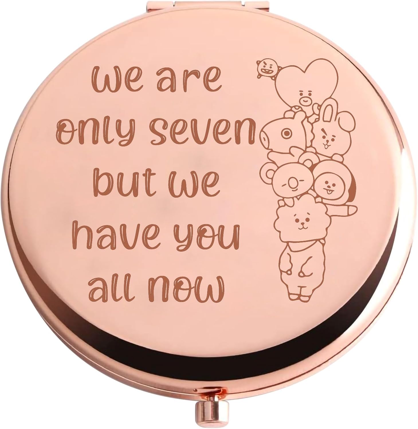 AKTAP Korean Pop Characters Makeup Mirror for BTS Fans