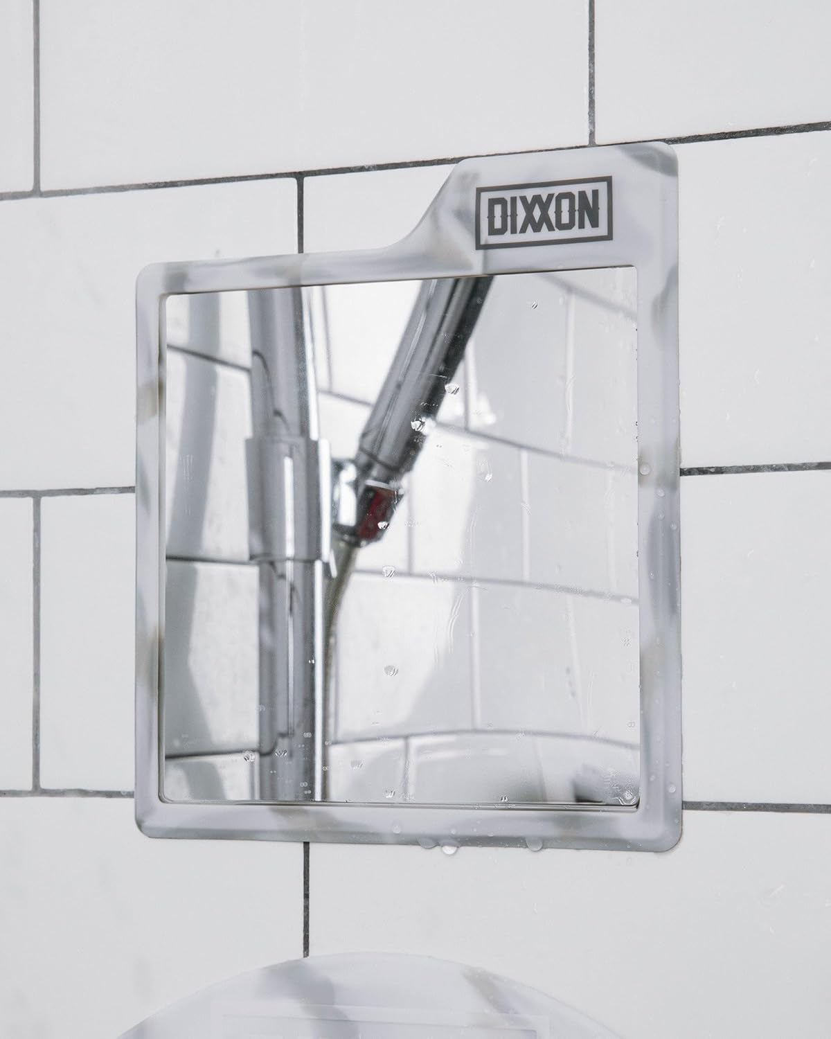DIXXON FLANNEL CO Anti-Fog Adhesive Shower Mirror 1