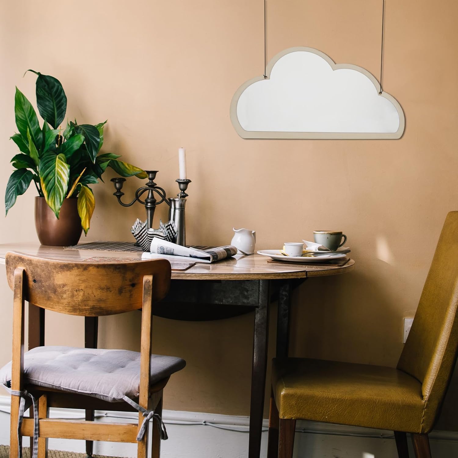 FRCOLOR 1pc Cloud Shape One-Way Mirror