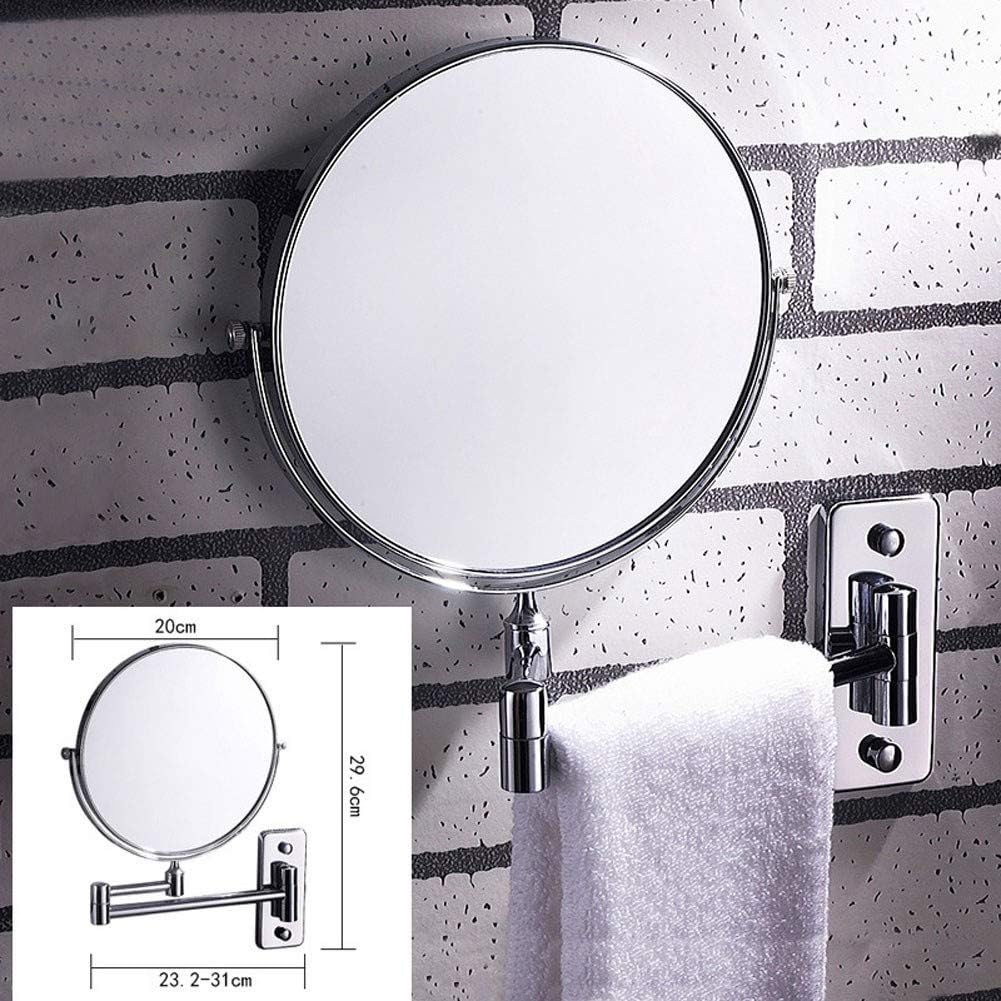 360 Degree Swivel Bathroom Mirror with 3X Magnification