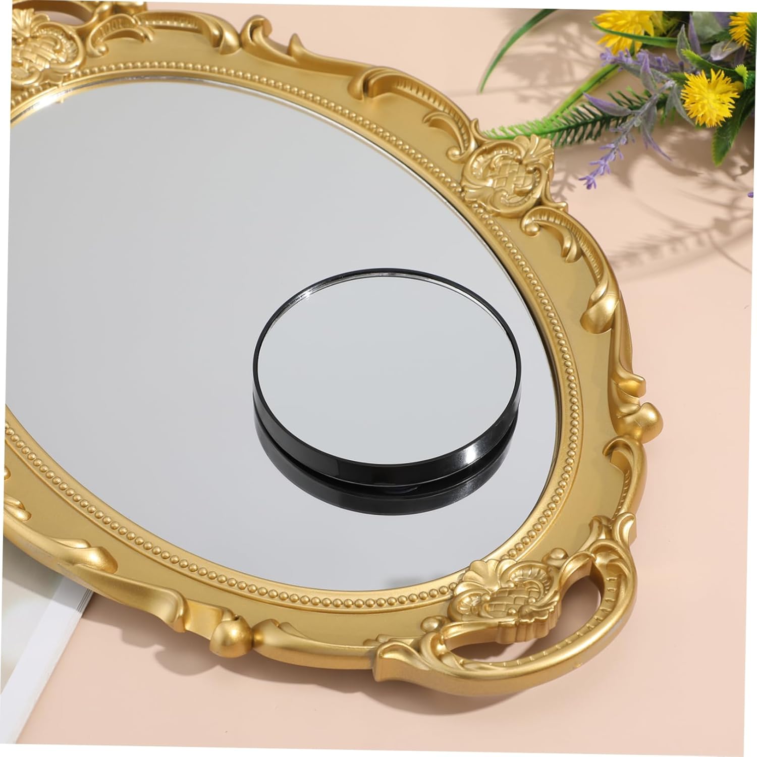HONITANO 5x Magnifying Mirror with Suction Cups 1