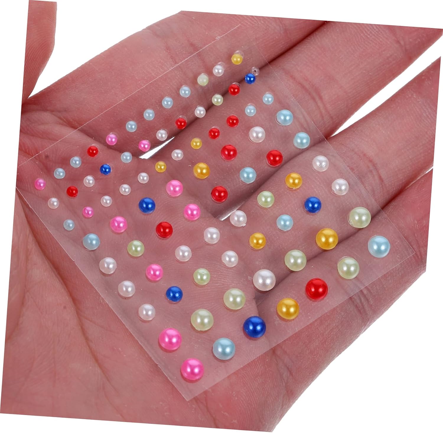 Jojofuny 5 Sets Face Rhinestone Stickers