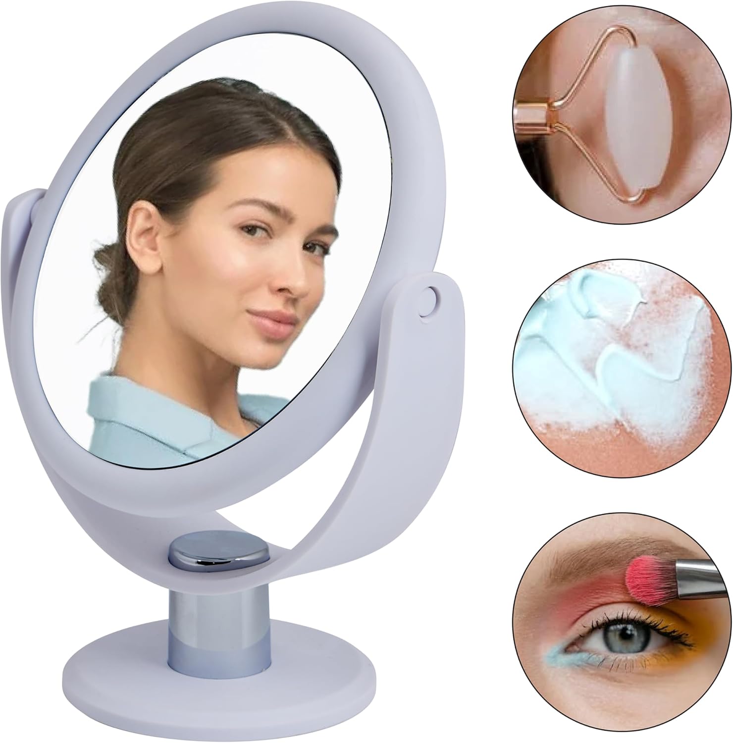 Bath Bliss Dual Sided 10X Magnification Vanity Mirror 1