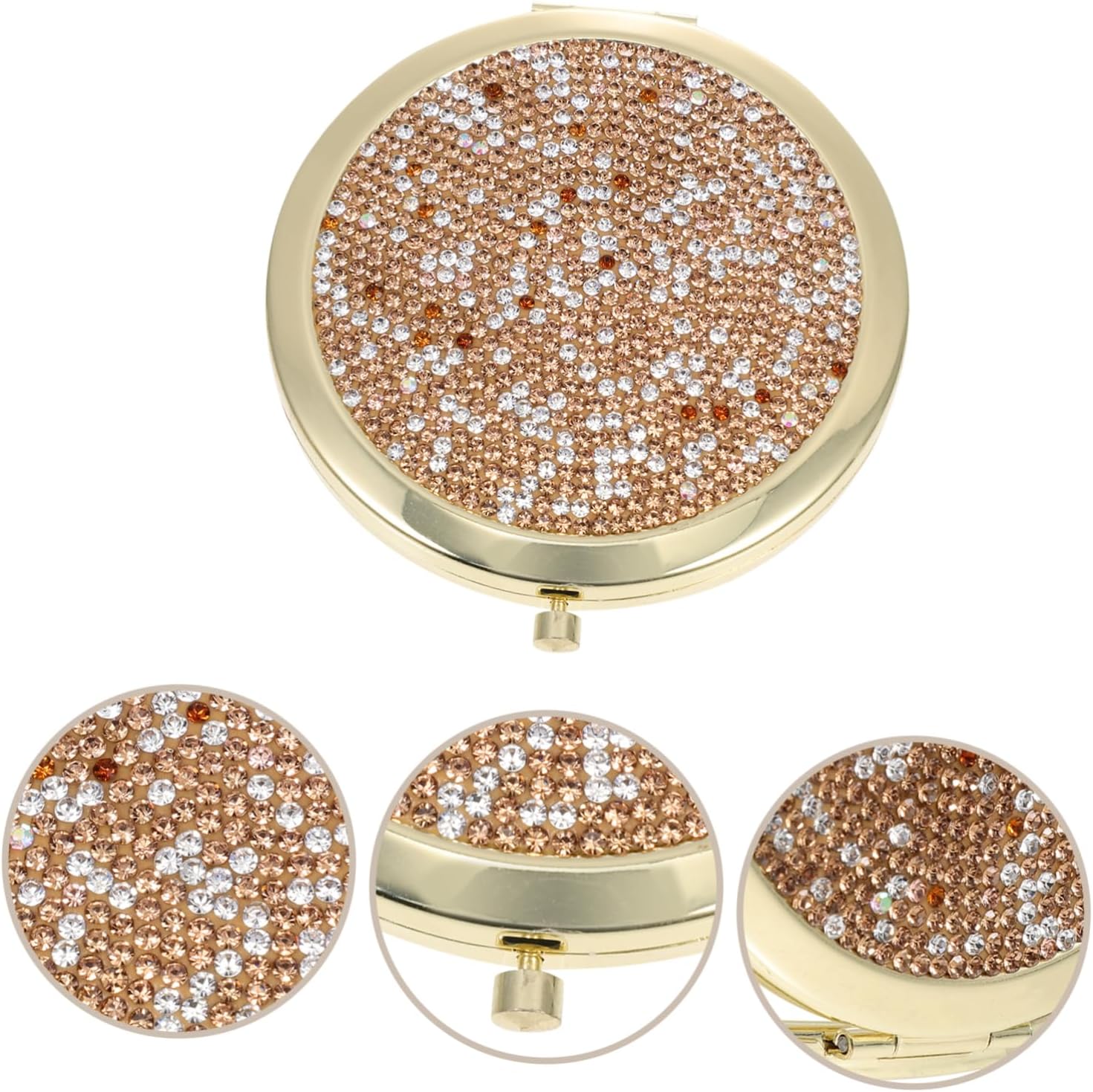 Ipetboom Portable Double-Side Diamond Mirror