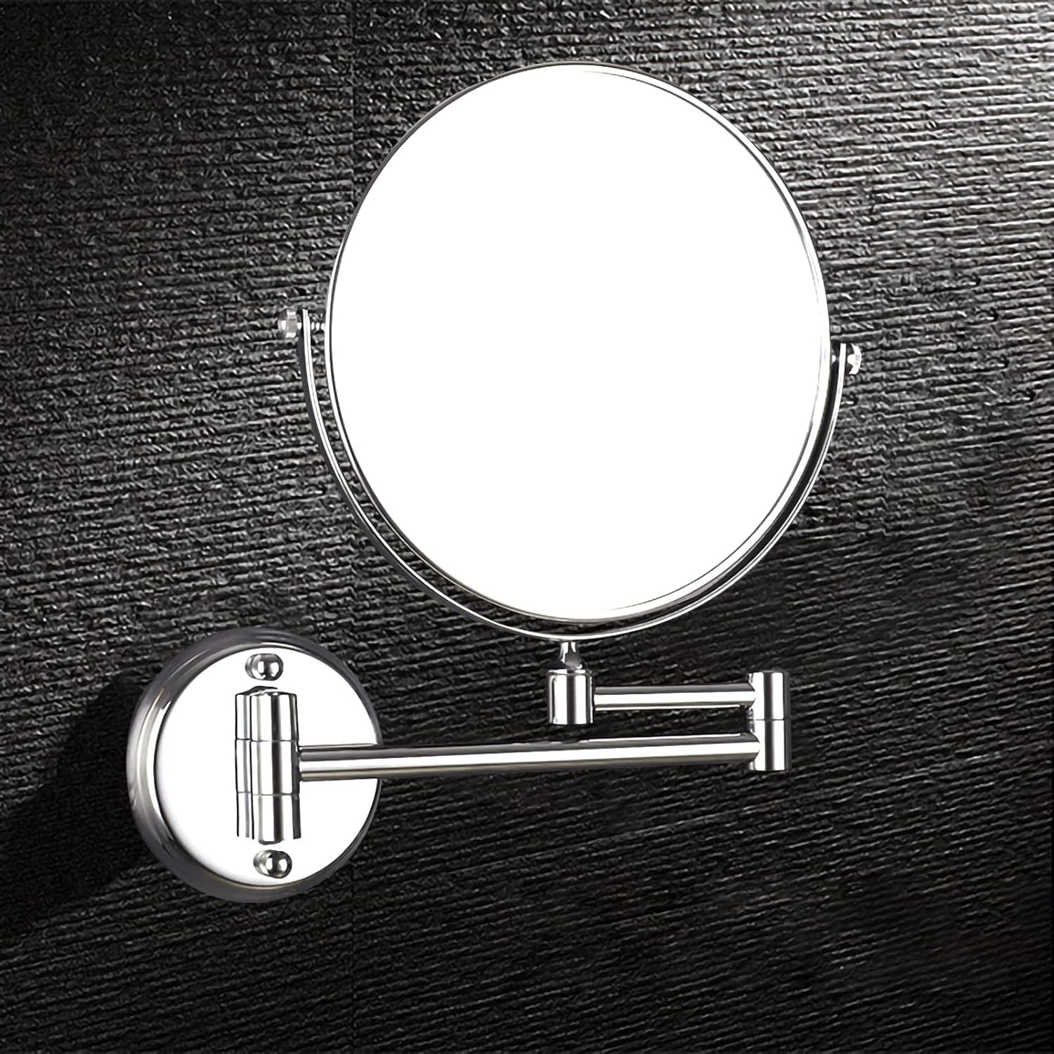 GALSOR 8 Inch Makeup Mirror with 3X Magnification and 360 Swivel